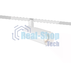 Трековый акцентный светильник Ambrella light GL8010 WH белый IP20 18W 3000-6000K 220V 24° D60*135