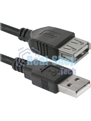 Кабель USB Defender USB02-17 USB2.0 AM-AF, 5.0м