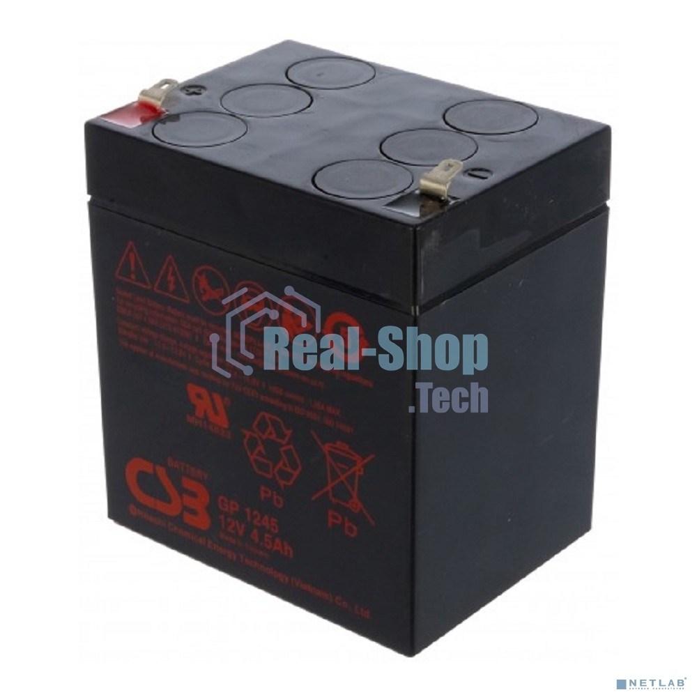 Батарея для ИБП CSB GP 1245 (12V, 4.5Ah) клемма F1
