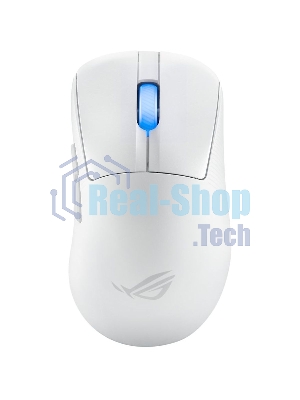 Мышь беспроводная/проводная ASUS ROG Keris II Ace белый, 42000 dpi, радиоканал, Bluetooth, USB, кнопки - 6