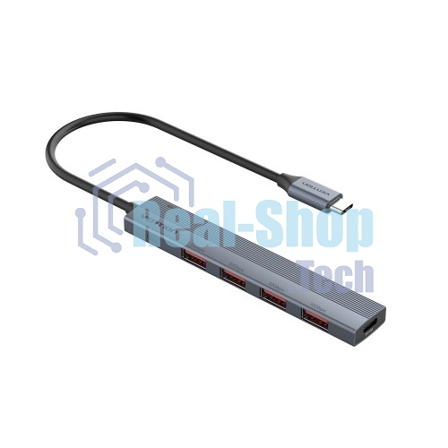 USB-концентратор Vention CKHHB, USB Type-C, USB/USB Type-C, USB