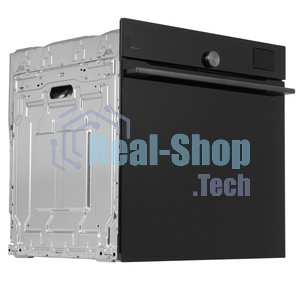 Встраиваемая электрическая духовка Gorenje BFS6148B, объем 77 л, макс. температура 230 градусов, сенсорное/поворотное управление, Wi-Fi, пар (FullSteam), сувид, AirFry, автоматические программы, телескопические направляющие на одном уровне, термощуп, динамическая система охлаждения, многоуровневое приготовление, PerfectGrill, энергоэффективность А+, черный