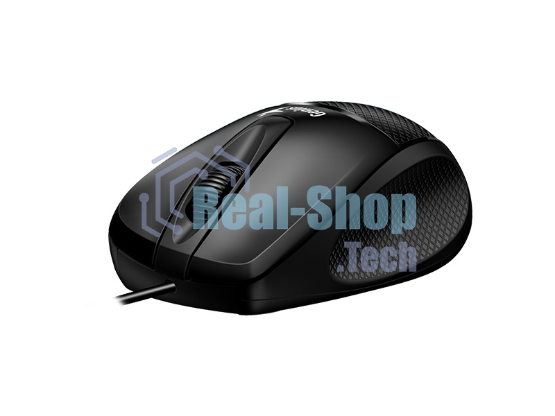 Мышь проводная Genius DX-150X черный, 1000 dpi, USB, кнопки - 3