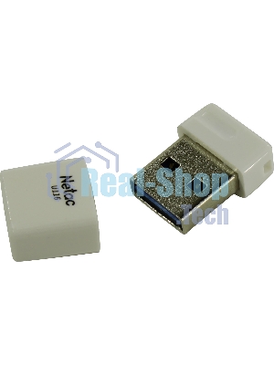Флешка USB Netac U116 (NT03U116N-064G-20WH), 64Gb, USB 2.0, R/W 70/30, белый