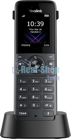 Телефон DECT-трубка Yealink W74H черный