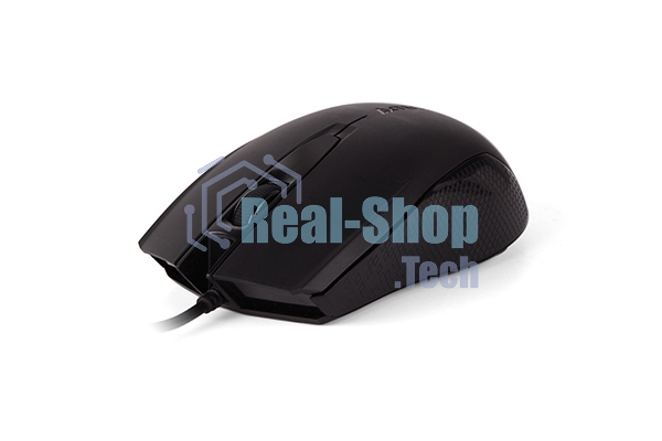 Мышь проводная A4Tech OP-760 черный, 1200 dpi, USB, кнопки - 3