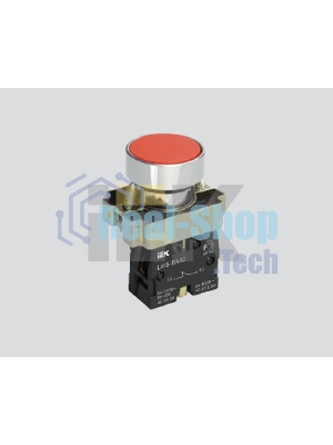 Кнопка управления LAY5-BA51 без подсветки желтая 1з BBT60-BA-K05 IEK