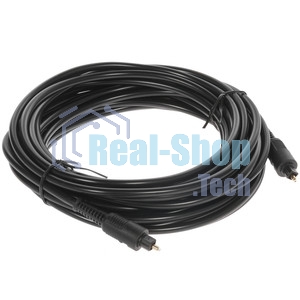 Кабель оптический Cablexpert CC-OPT-10M-N, Toslink 2xODT M/M, 10м, черный, пакет