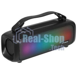 Колонка портативная Hyundai H-PS1020 черный 16W 2.0 BT 10м 1500mAh