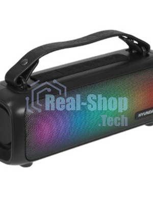 Колонка портативная Hyundai H-PS1020 черный 16W 2.0 BT 10м 1500mAh