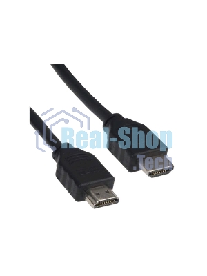Кабель Cablexpert HDMI CC-HDMI4-0.5M, 19M/19M, v2.0, медь, позол.разъемы, экран, 0.5м, черный, пак