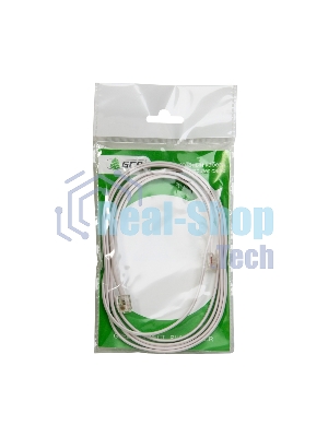 Телефонный шнур Greenconnect удлинитель для аппарата 10.0m GCR-TP6P4C-10.0m, 6P4C (джек 6p4c - jack 6p4c) белый Greenconnect Телефонный шнур удлинитель для аппарата 10.0m GCR-TP6P4C-10.0m, 6P4C (джек 6p4c - jack 6p4c) белый