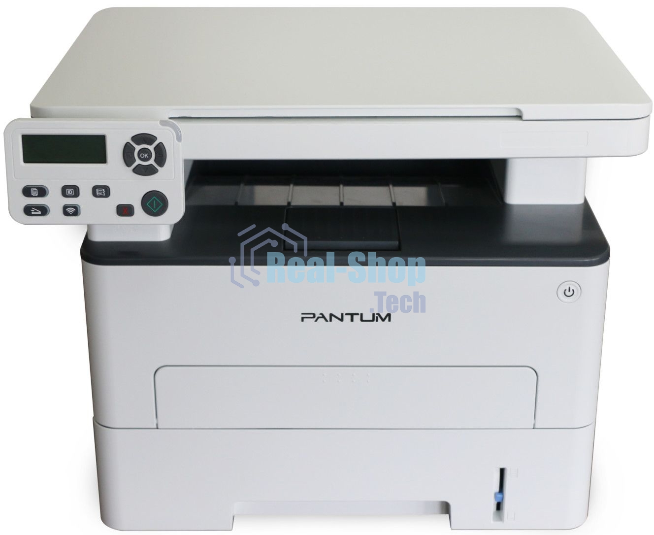 МФУ лазерное Pantum M6700DW, A4, ч/б, печ. до 30 стр/мин., 1200x1200dpi, USB, RJ-45, Wi-Fi, проектная модель
