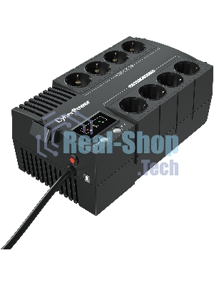 Источник бесперебойного питания CyberPower BS850E NEW/850 ВА/480 Вт/8 х CEE 7 (евророзетка)