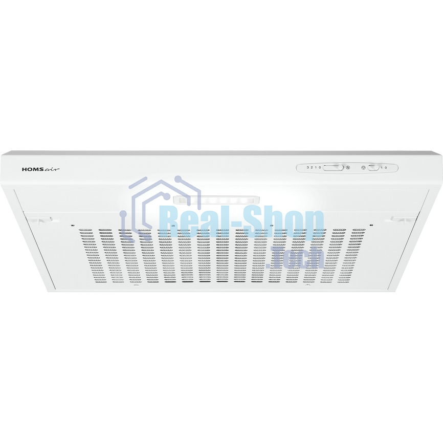 Вытяжка подвесная HOMSair Horizontal 50 белый, 50 см, 420 куб. м/ч, 45 дБ