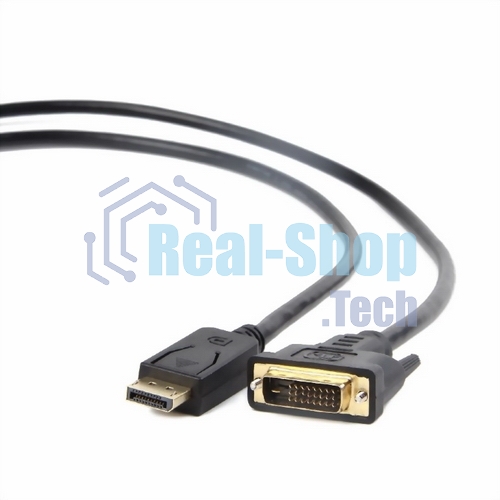 Кабель-переходник Cablexpert DisplayPort (M) в DVI-D (M) 1.8м (CC-DPM-DVIM-6)