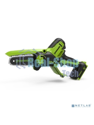 Цепная пила аккумуляторная GreenWorks GD24CSMNX, 24V, 15 см, без АКБ и ЗУ (2008707)