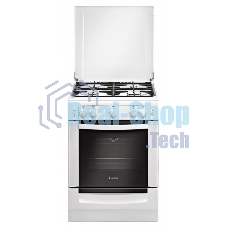 Плита газовая Gefest ПГ 6100-01 белый, конфорок 4 шт, духовка 52 л, 60 см x 85 см x 60 см
