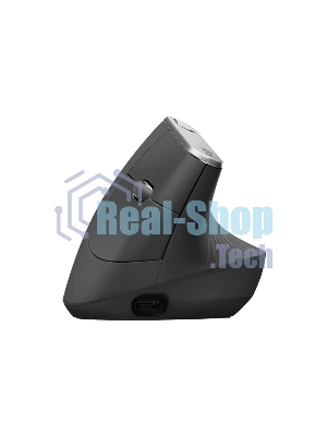 Мышь беспроводная/проводная Logitech MX Vertical графитовый, 4000 dpi, радиоканал, Bluetooth, USB, кнопки - 6