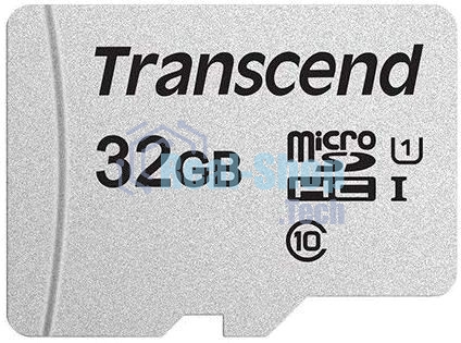 Флеш карта microSD 32Gb Transcend microSDHC Class 10 UHS-1 U1, (без адаптера), TLC