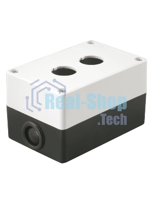 Корпус КП102 IEK BKP10-2-K01 для кнопок 2места белый