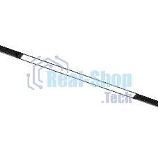 Трековый линейный светильник Ambrella light GL8045 BK черный IP20 18W 3000-6000K 220V 120° 410*25*41