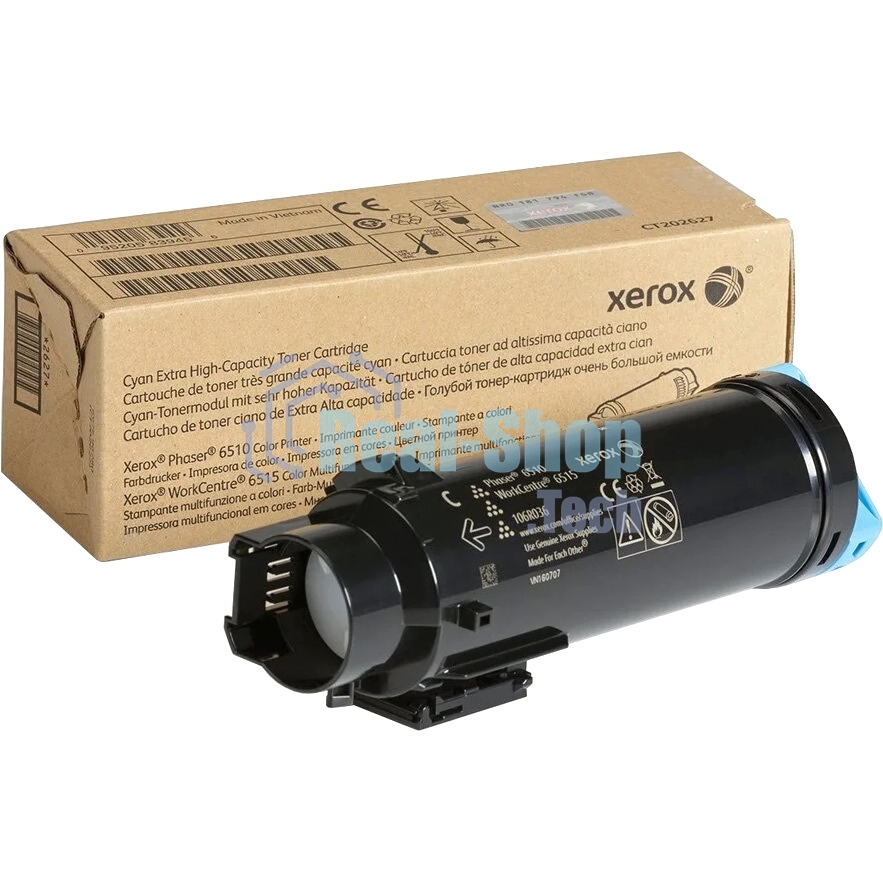 Картридж лазерный Xerox 106R03693 голубой для Xerox Phaser 6510/6515 4300 стр. (Channels)