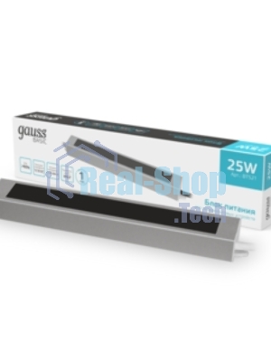 Блок питания Gauss Basic 12V 25W IP67 1/80