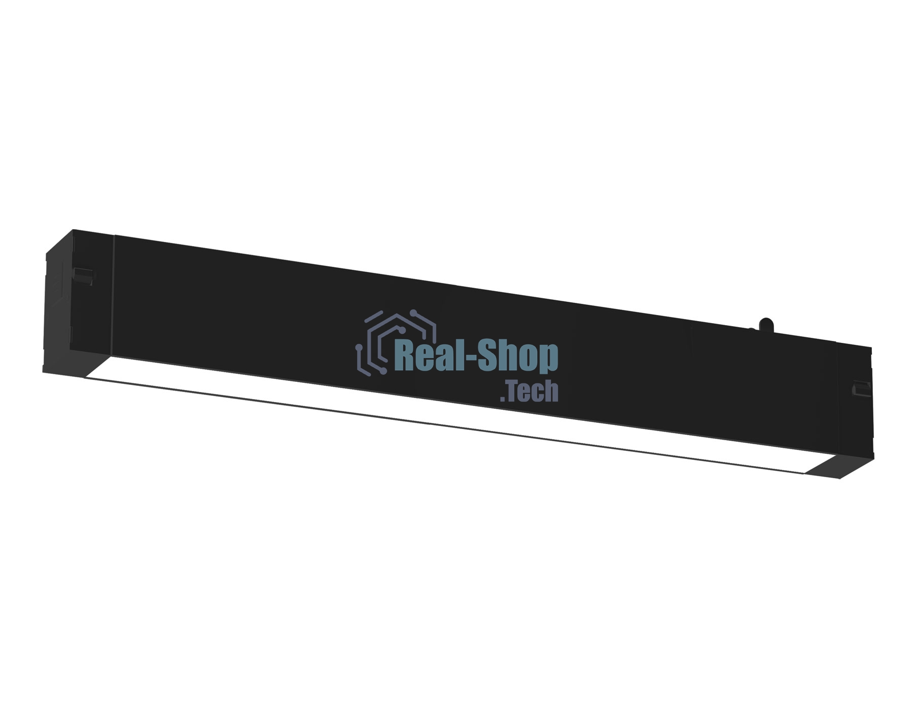 Трековый линейный светильник Ambrella light GL8045 BK черный IP20 18W 3000-6000K 220V 120° 410*25*41