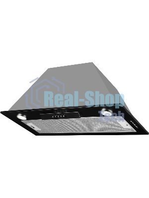 Вытяжка встраиваемая Kuppersberg Inlinea 70 BX черный/нержавеющая сталь, 70 см, 1300 куб. м/ч, 41 дБ