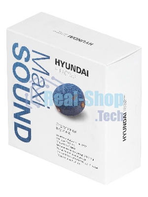 Колонка портативная Hyundai H-PAC520 синий 8W 1.0 BT/3.5Jack 10м 2200mAh