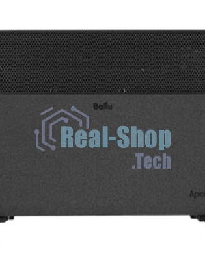 Конвектор электрический Ballu Apollo digital INVERTER Space Black BEC/ATI-1502 черный, 1500 Вт, 20 м2, термостат, дисплей, WiFi