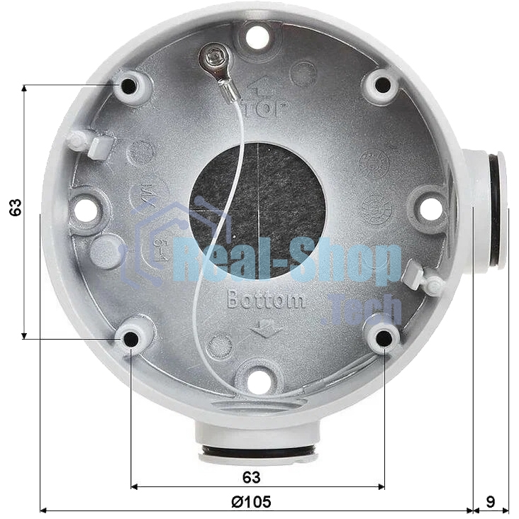 Монтажная коробка Hikvision DS-1260ZJ
