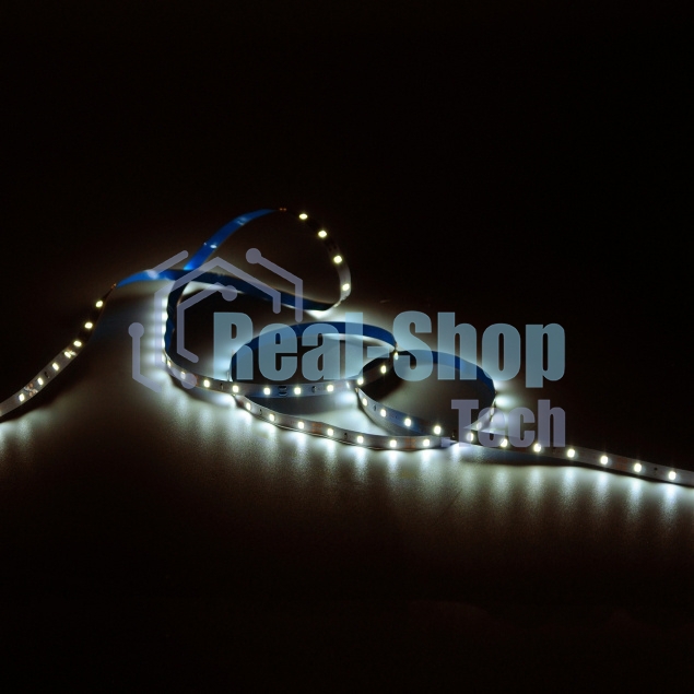 Лента светодиодная Gauss LED Elementary 5050/60-SMD 14.4W 12V DC теплый белый IP20 (ZIP Bag 5м)