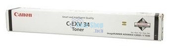 Картридж лазерный Canon C-EXV34BK черный (туба 23000 стр) для Canon iR C9060/C9065/C9070, IR Advance C2000ser/C2020/C2025/C2030