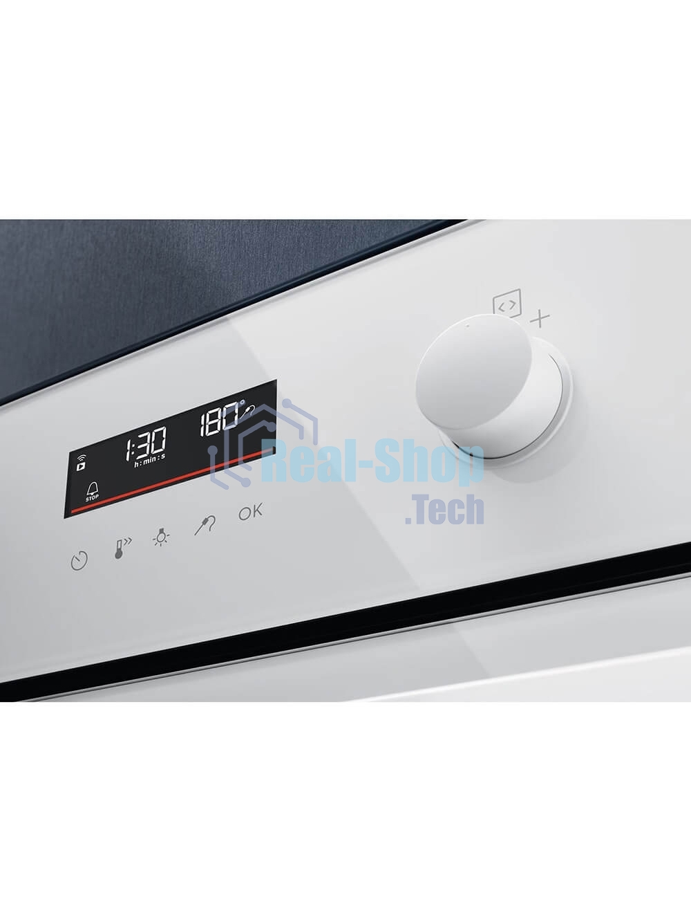 Духовой шкаф электрический Electrolux EOD6F77WV с конвекцией, приготовление на пару, объем 72 л, утапливаемые переключатели, 9 режимов,очистка каталитическая, 3 стекла в дверце, направляющие проволочные + телескопические (1 уровень), термощуп