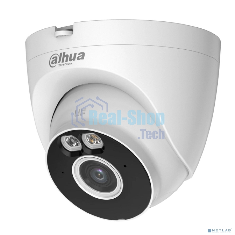 Камера видеонаблюдения IP Dahua DH-IPC-T3AP-PV-0280B Wi-Fi 2.8-2.8мм цв.