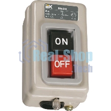 Выключатель ВКИ-230 16А 230/400В IP40 IEK KVK30-16-3