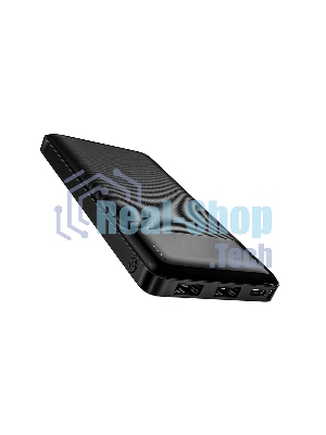 Портативный аккумулятор Powerbank HOCO J72 Easy travel, 2.0A, (10000mAh), черный