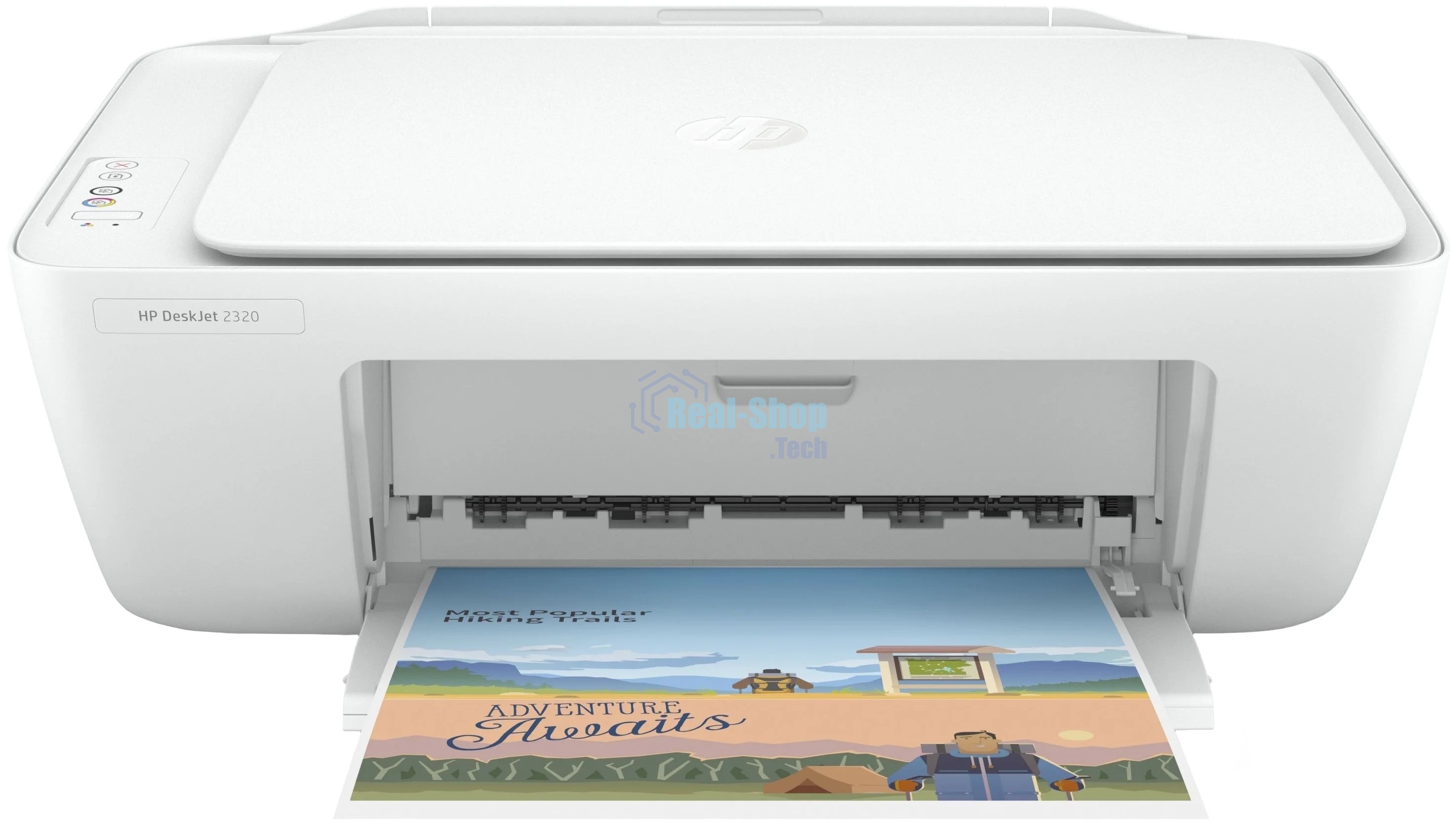 МФУ струйное HP DeskJet 2320 (7WN42B), A4, цветной, печ. до 7.5 стр/мин. (ч/б) до 5.5 стр/мин. (цвет), 1200 x 1200 dpi (ч/б) 4800 x 1200 dpi (цвет), USB