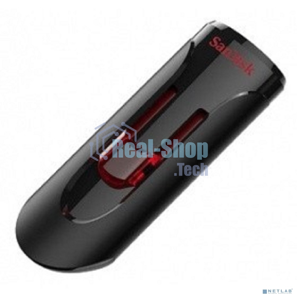 Флешка USB SanDisk CZ600 Cruzer Glide (SDCZ600-256G-G35), 256Gb, USB 3.0, R/W 100/20, черный