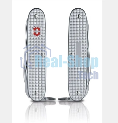 Нож Victorinox Farmer X Alox, 93 мм, 10 функций, алюминиевая рукоять, серебристый