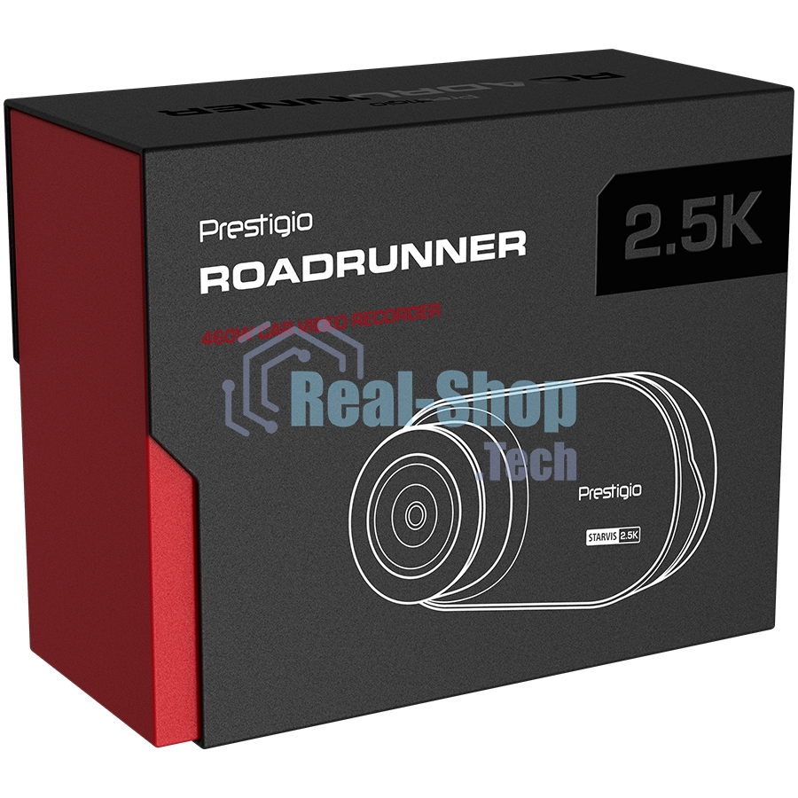Видеорегистратор Prestigio RoadRunner 460W, 2560x1440, 3