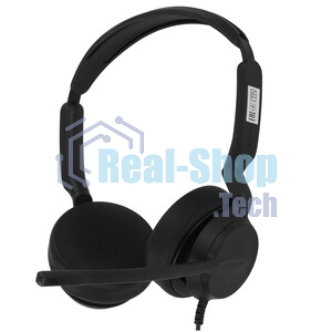 Гарнитура Yealink UH42 Dual UC чёрный, проводная, USB