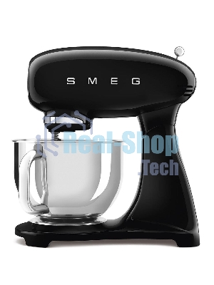 Планетарный миксер Smeg SMF03BLEU, черный (полностью окрашенный корпус)