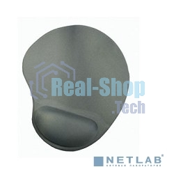 Коврик для мыши гелевый Buro BU-GEL/grey, серый, 230х205х25