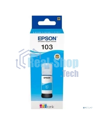 Чернила Epson 103C C13T00S24A голубой (65 мл) для Epson L3100/3110/3150