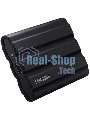 Внешний SSD Samsung T7 Shield, 1TB, USB 3.2 Gen 2 Type-C, R/W 1050/1000, черный