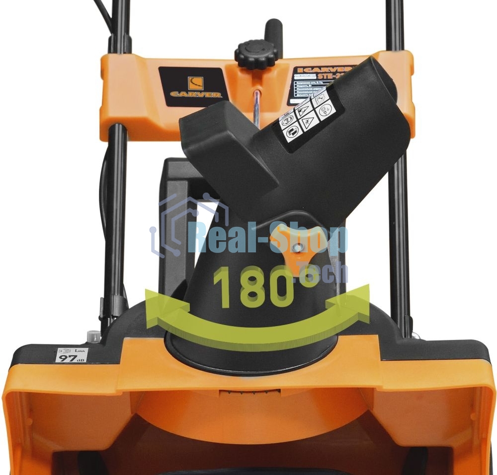 Снегоуборщик электрический Carver STE 2346L 2.3кВт