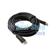 Кабель аудио-видео Digma HDMI 2.0 AOC HDMI (m)/HDMI (m) 30м. позолоченные контакты черный